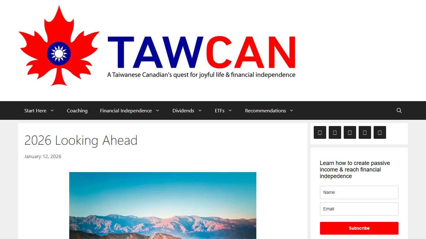 2026 Looking Ahead » Tawcan