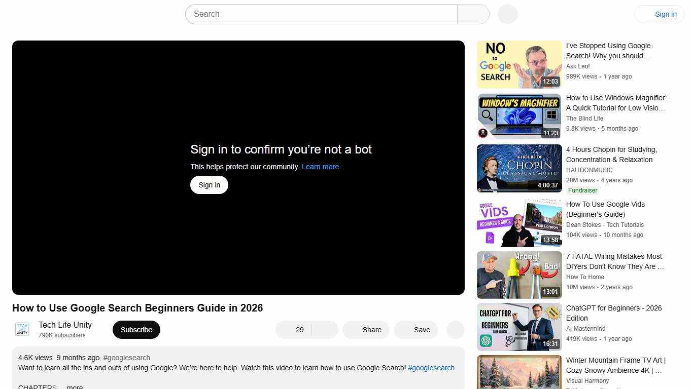 How to Use Google Search Beginners Guide in 2026 - YouTube